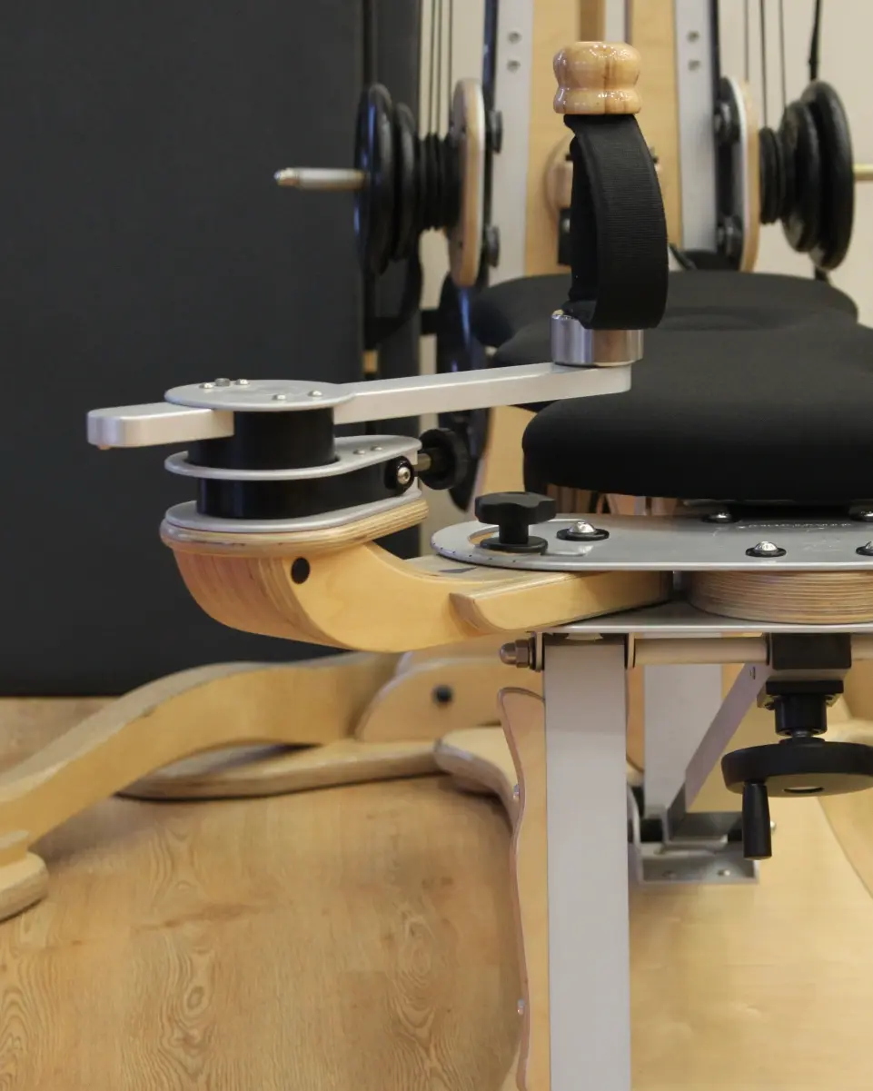 Detail of the GYROTONIC® machine